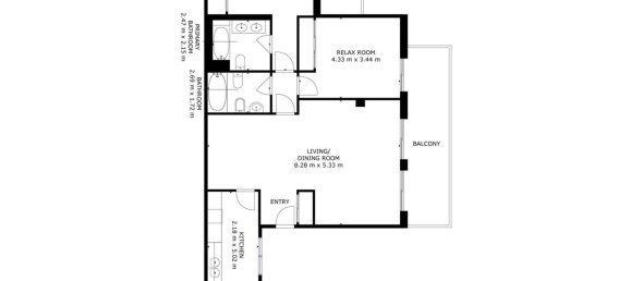2 غرف نوم بانتهاوس في Benalmadena, Spain رقم 34975 88