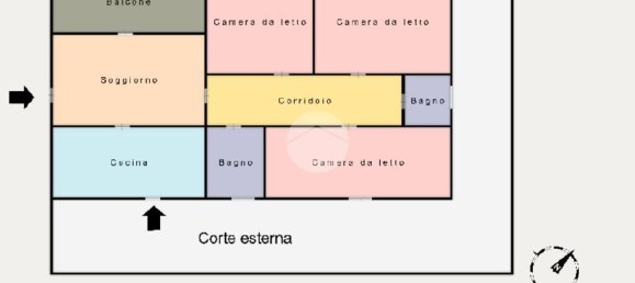 4 rooms Apartment in Teramo, Italy No. 209363 18