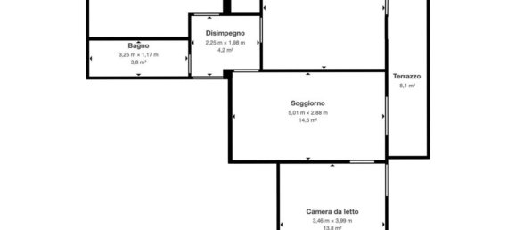 2 غرف نوم شقة في Monza, Italy رقم 140823 47