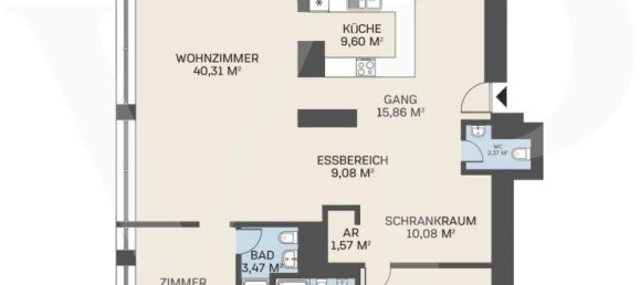 3غرفة شقة في Wieden, Austria رقم 207386 29