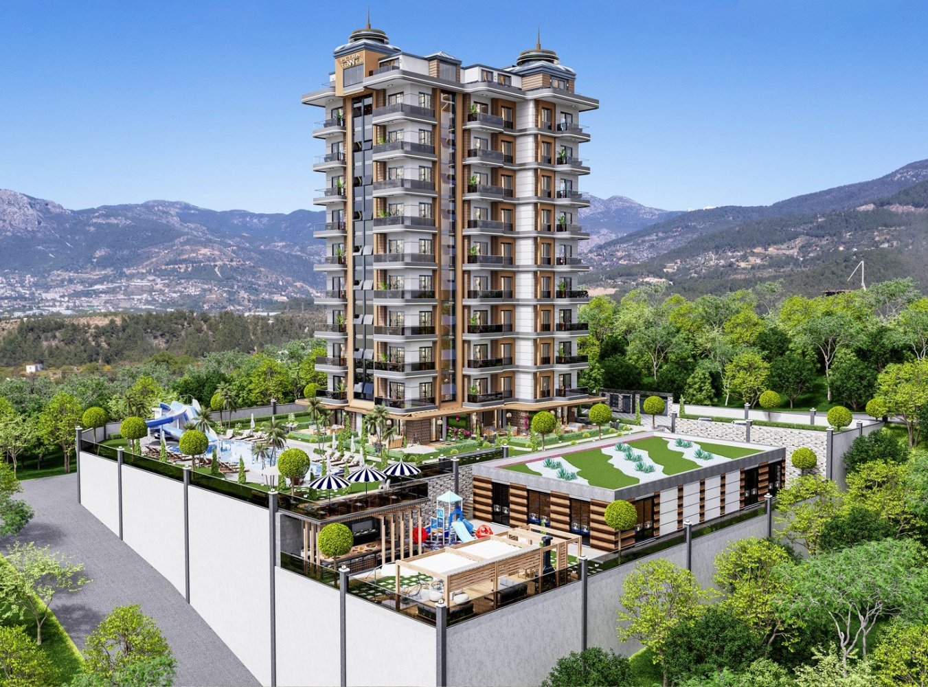 Apartamento 2+1 em Kestel, Turkey N.º 13363