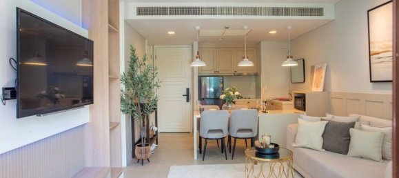 Кондоминиум  с 1 спальней в Хуа Хин, Таиланд № 24555 2