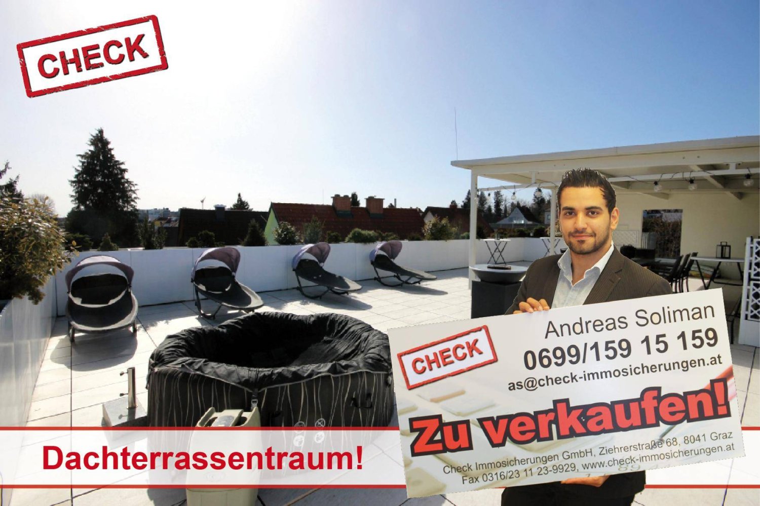 Ático de 4 habitaciónes en Puntigam, Austria No. 168134