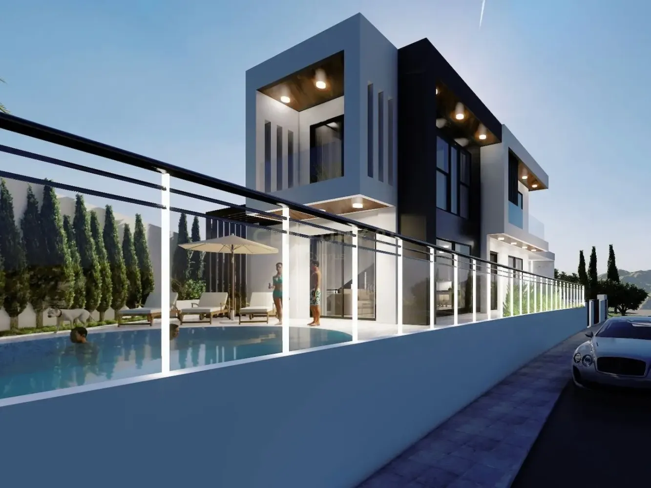 Villa de 4 dormitorios en Germasogeia, Cyprus No. 828