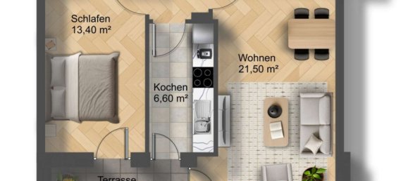 1 غرف نوم شقة في Dresden, Germany رقم 323217 7