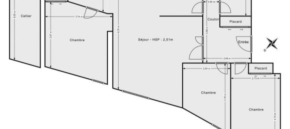 Apartamento de 3 dormitorios en Rhone, France No. 302759 8