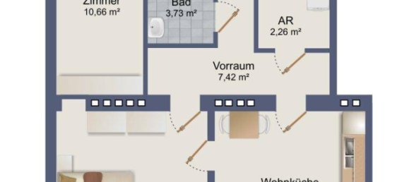 3-Zimmer Schlösser in Rudolfsheim-Funfhaus, Austria, Nr. 139165 11