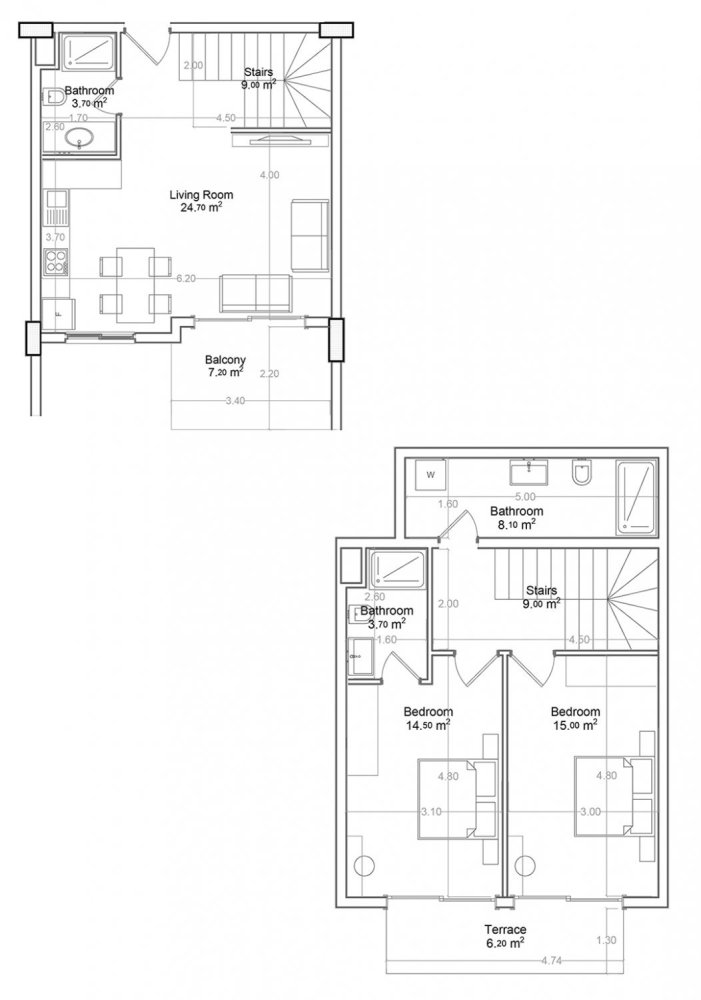 Apartment 2+1 in Yekta Green Life Gazipasa Residence, Gazipasa, Turkey No. 39513 1