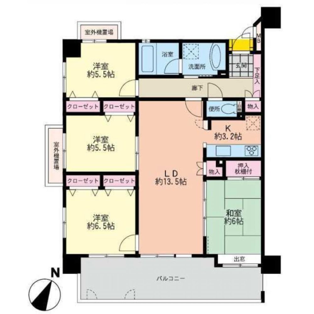 4 bedrooms Apartment in Fukuoka, Japan No. 3082