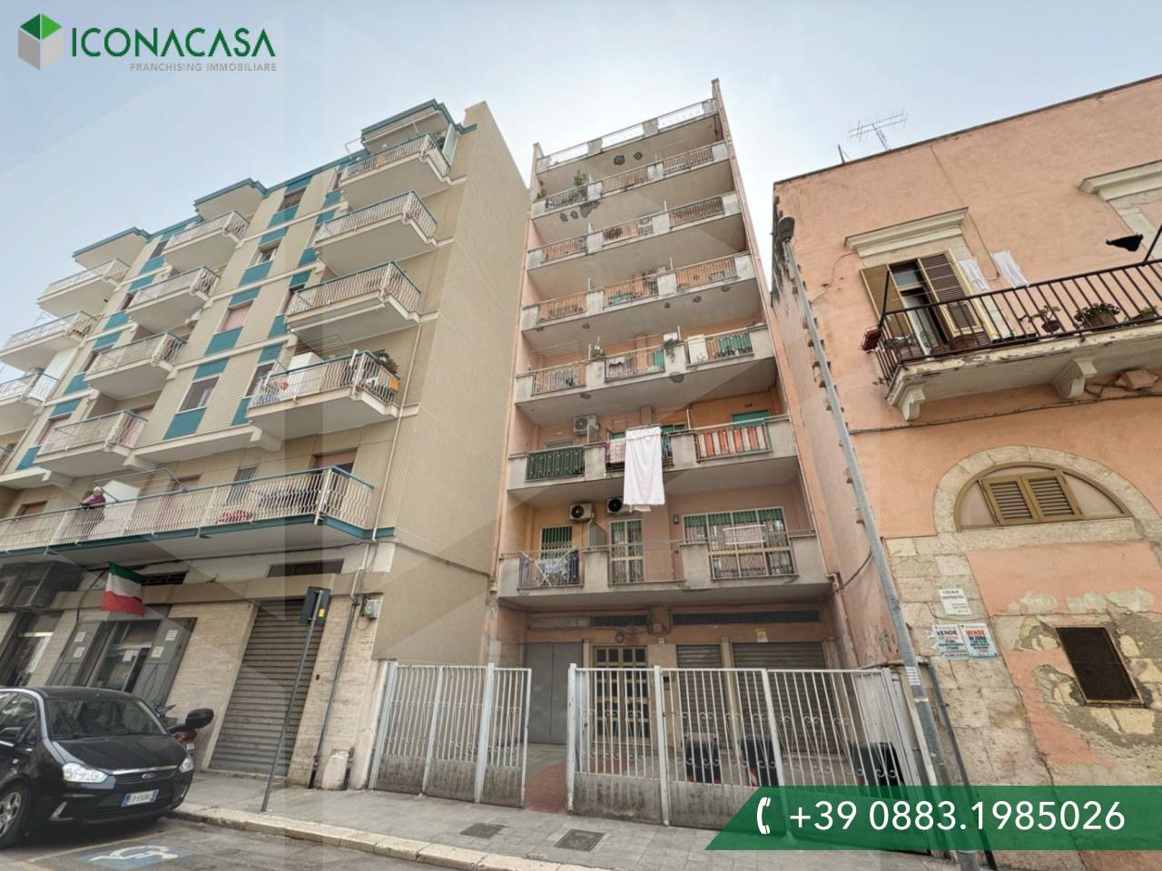 3 rooms Apartment in Barletta, Italy No. 17126