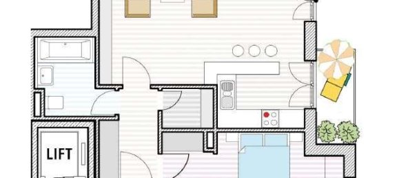 1 غرف نوم شقة في Furstenfeldbruck, Germany رقم 315390 16