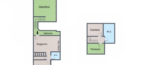 Dúplex de 3 habitaciónes en Cerisano, Italy No. 186958 4