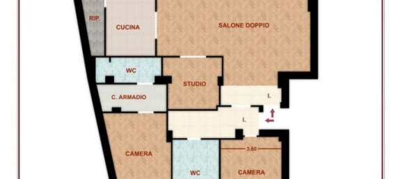 5 rooms Apartment in Naples, Italy No. 299041 21