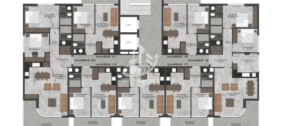 Appartement 1+1 à Kestel, Turkey No. 5072 18