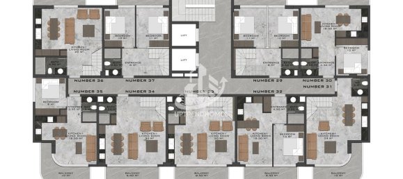 Appartement 1+1 à Kestel, Turkey No. 5072 21