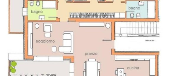 4 rooms Penthouse in Montegrotto Terme, Italy No. 40309 11