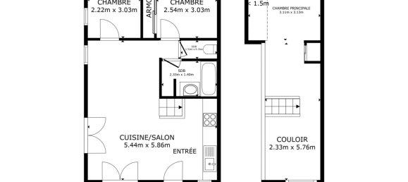 2 bedrooms House in Douarnenez, France No. 303267 7