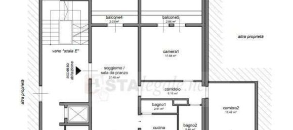 5 rooms Apartment in Naples, Italy No. 14150 8