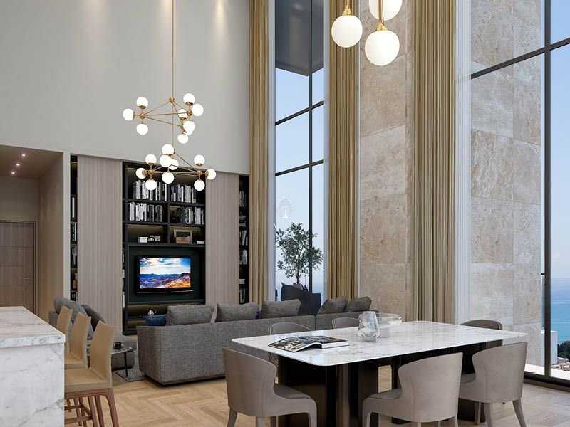 Квартира с 1 спальней в Агиос Тихонас, Кипр № 19425