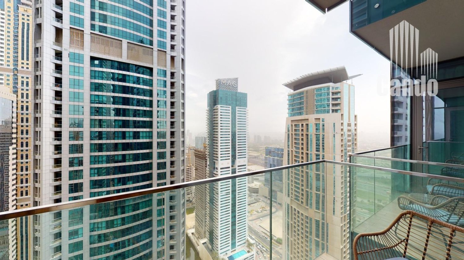 Квартира с 1 спальней в Дубай Марина, ОАЭ № 66183