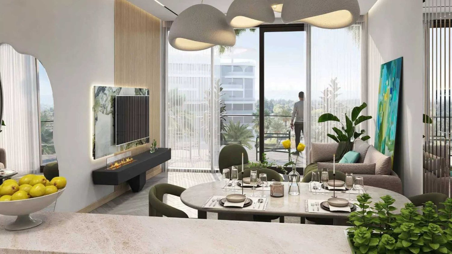 1 غرف نوم شقة في Damac Lagoon Views Phase 2, Golf City, UAE رقم 62643