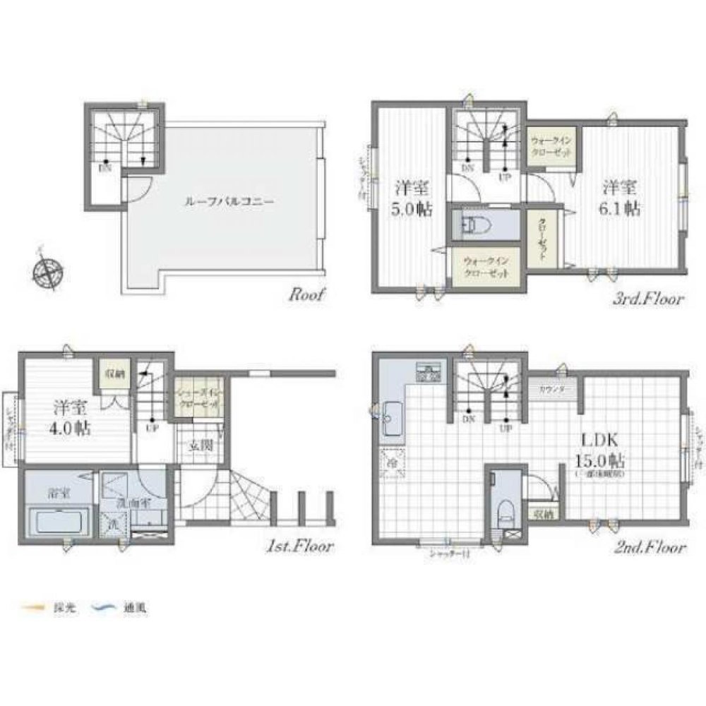 3 bedrooms House in Tokyo, Japan No. 6845