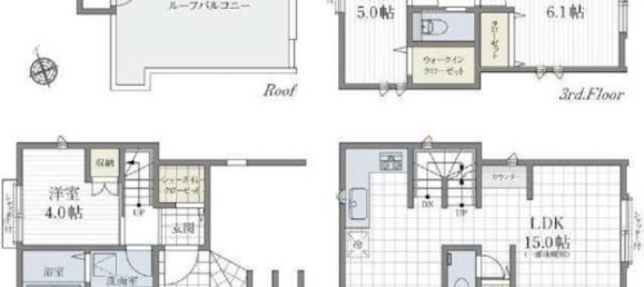 3 bedrooms House in Tokyo, Japan No. 6845 2