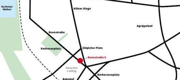 Квартира с 1 спальней в Кёльн, Германия № 126886 4