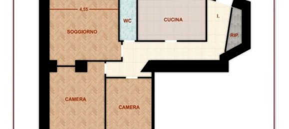 3 rooms Apartment in Naples, Italy No. 30347 43