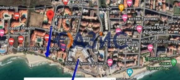 Apartamento T1 em Sveti Vlas, Bulgaria N.º 472 49