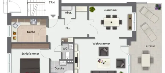 3غرفة شقة في Wandsbek, Germany رقم 351397 29