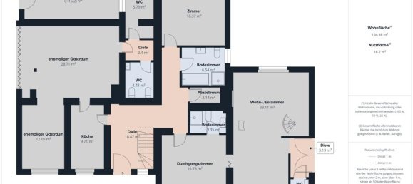 3 Schlafzimmer Gewerbliche Immobilie in Merzig-Wadern, Germany, Nr. 277427 17