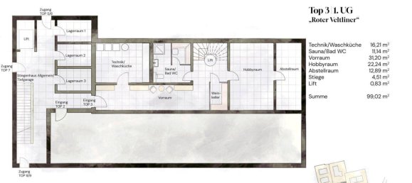 5 rooms Castles in Klosterneuburg, Austria No. 183279 8