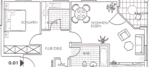 1 غرف نوم شقة في Nordsachsen, Germany رقم 364820 16