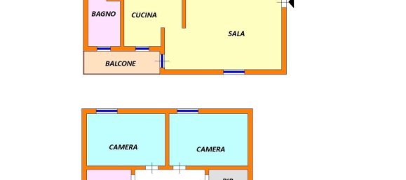 Квартира с 4 комнатами в Ливорно, Италия № 144143 2