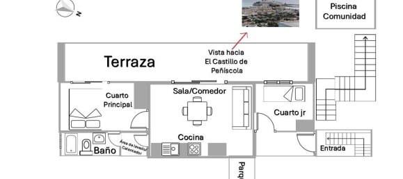 2 غرف نوم شقة في Castellon, Spain رقم 166249 42