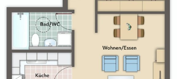 Apartamento de 2 divisões em Baden-Wurttemberg, Germany N.º 31531 9