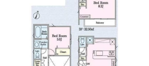 2 bedrooms House in Saitama, Japan No. 5541 2