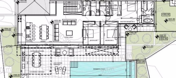 Вилла с 5 спальнями в Кония, Кипр № 17852 15