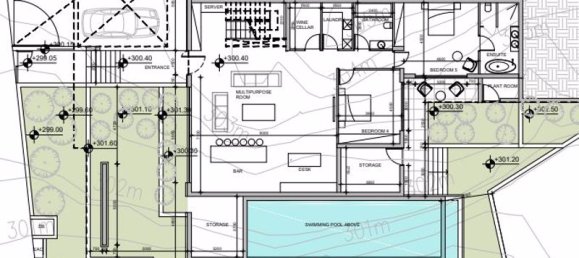 Вилла с 5 спальнями в Кония, Кипр № 17852 14