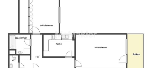 1 غرف نوم شقة في Baden-Wurttemberg, Germany رقم 17029 20