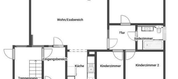 4 rooms Apartment in Altotting, Germany No. 276557 19