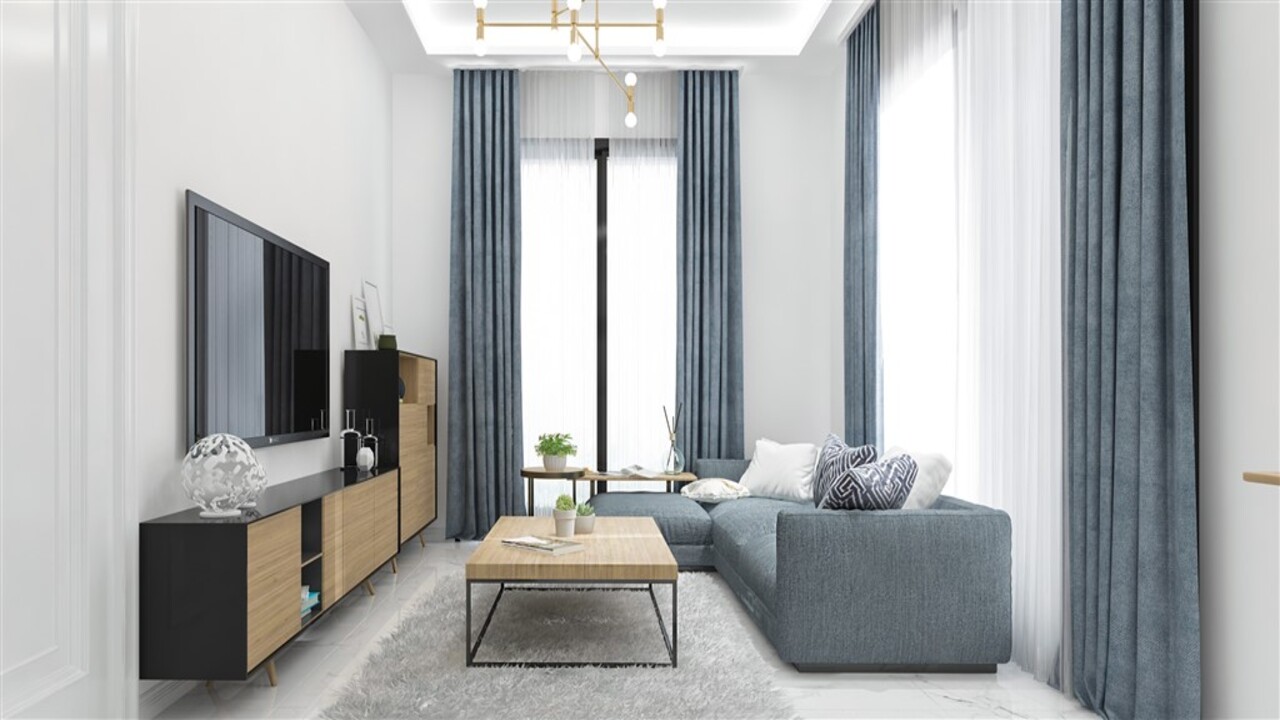 شقة 2+1 في Stay Forest Park - Valley Residence, Avsallar, Turkey رقم 34844