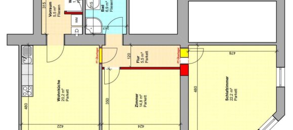 Apartamento de 3 divisões em Ottakring, Austria N.º 262281 13
