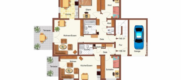 Apartamento de 2 divisões em Westerwaldkreis, Germany N.º 254473 6