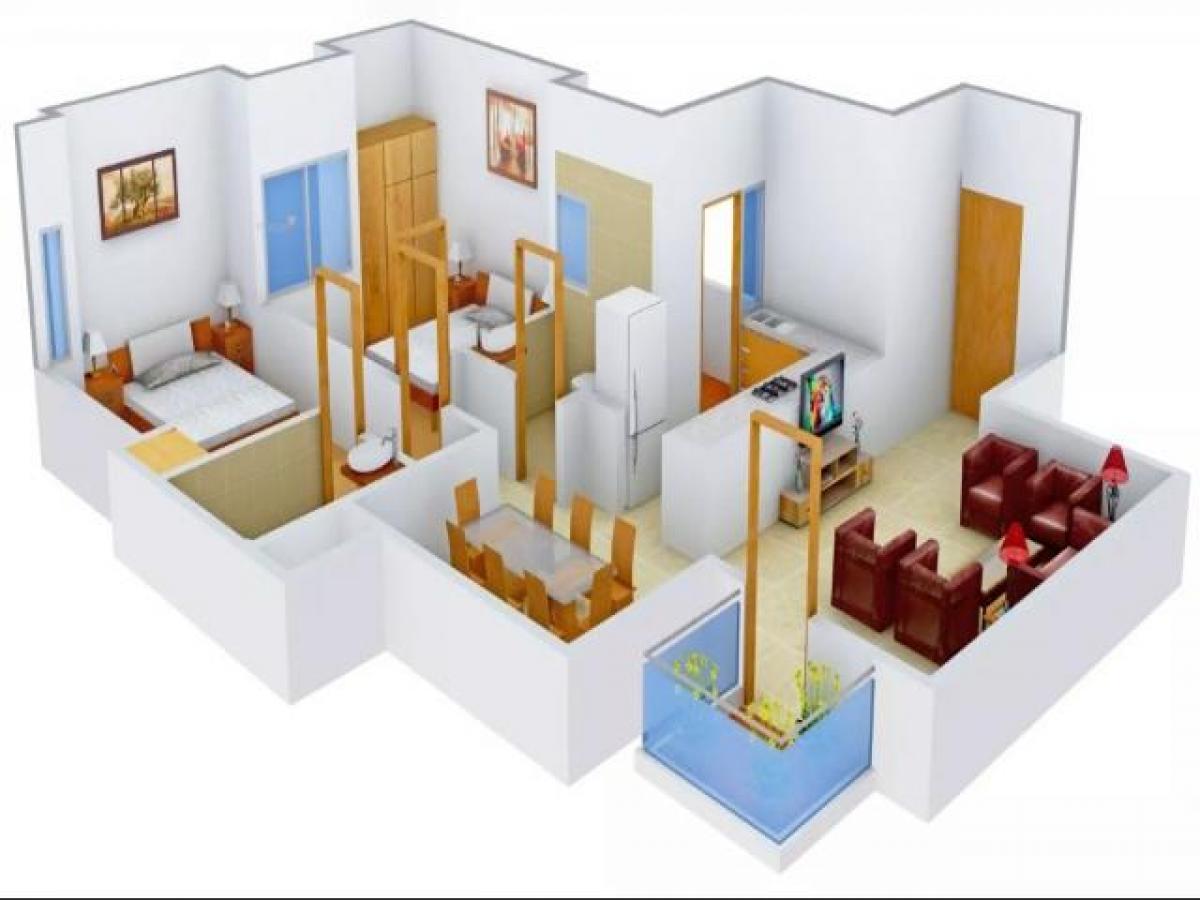 2 bedrooms House in Gurgaon, India No. 48912