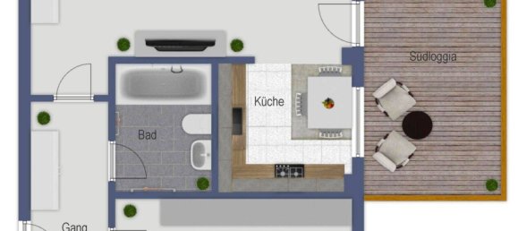 Apartamento de 2 habitaciónes en Munich, Germany No. 323019 12