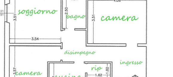 Квартира с 3 комнатами в Рапалло, Италия № 310667 19
