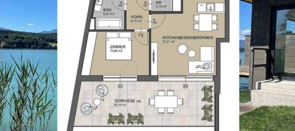 2 rooms Apartment in Velden am Worther See, Austria No. 171551 8