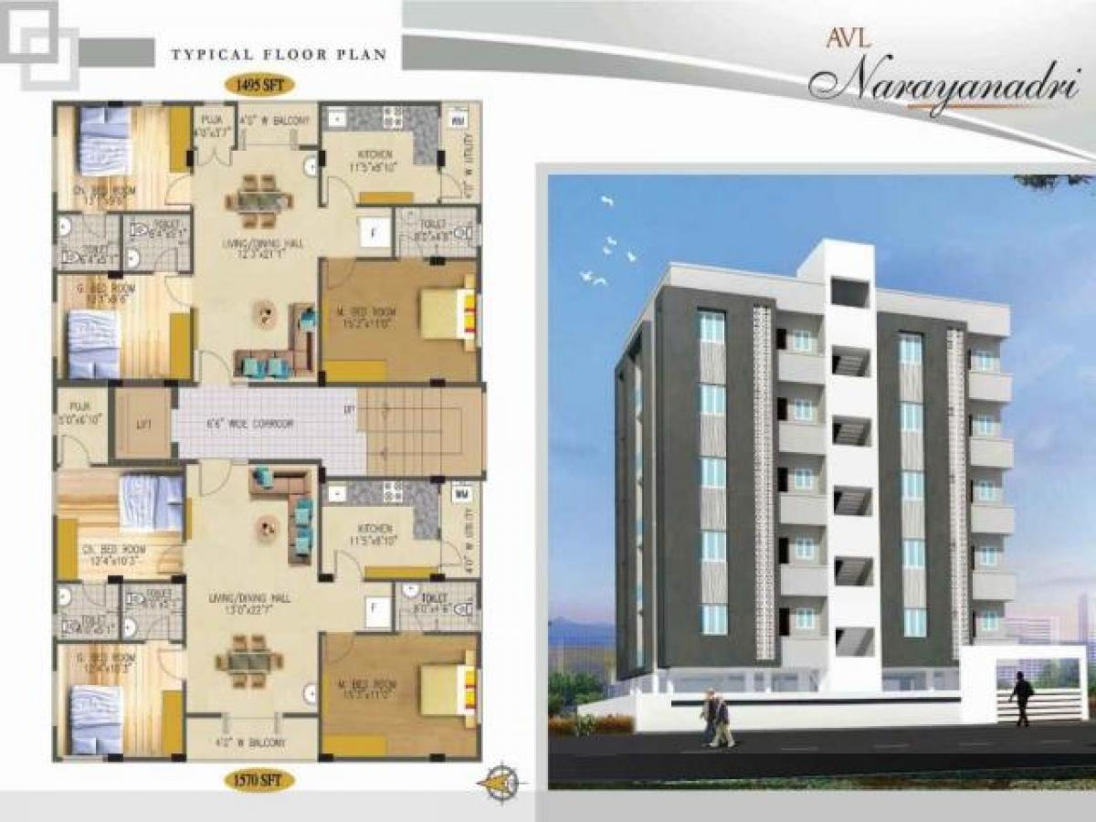 3 bedrooms House in Visakhapatnam, India No. 24796